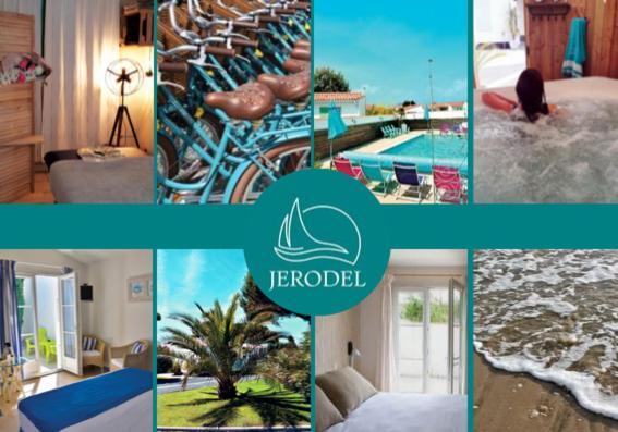 Hotel Jerodel Le Bois-Plage-en-Ré Exteriör bild